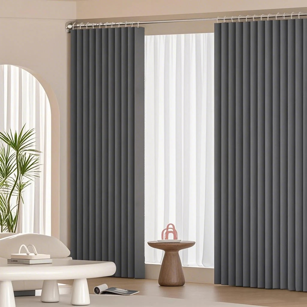 Folding Room Divider Curtain for Kitchen and Fitting Room, Soft Partition Panel for Privacy and Modern Decor