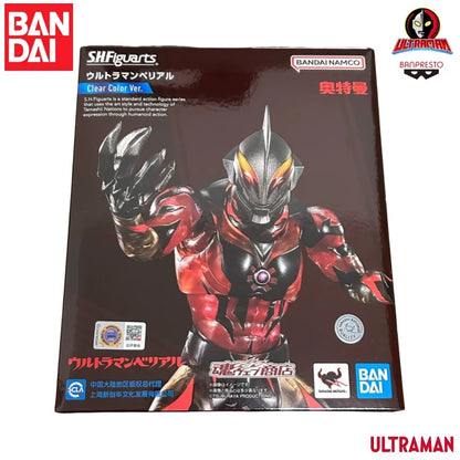 Bandai Original In Stock S H Figuarts Ultraman Ultraman Belial Ultraman Zero Ultraman Blazar Action Figure Garage Brand NewBoxed