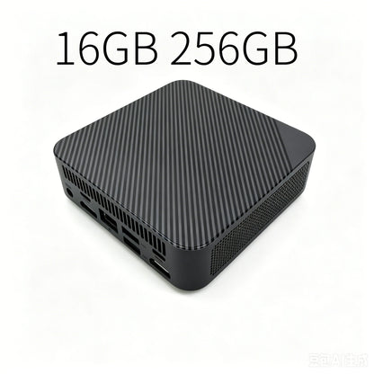 Intel Core N150 Portable Mini PC 16GB DDR4 M.2 NVMe SSD Triple 4K WiFi6 Silent Cooling Office Home Desktop Computer