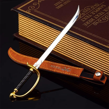 Miniature Weapon Accessories Western Knife With Leather Cover Model Toy Action Figure Soldier Scene Equipment In Stock
