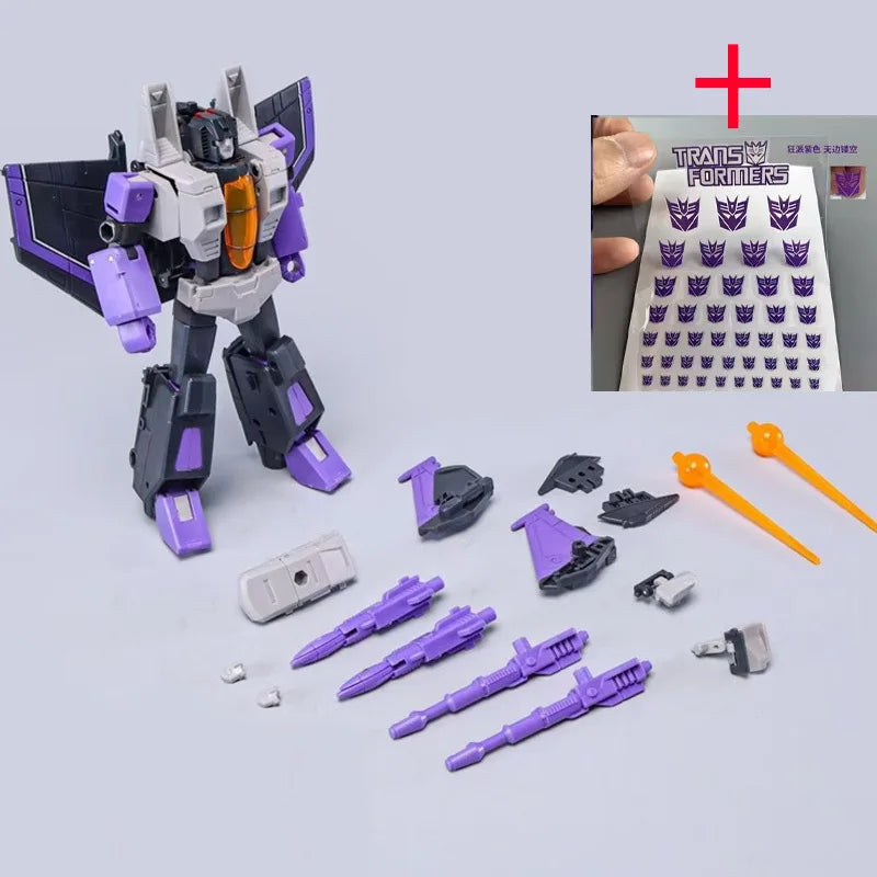 New JCS SS86 Starscream Action Figure KO Transformation Seekers G1 Skywarp Thundercracker Figures 18cm Collection Model Toys