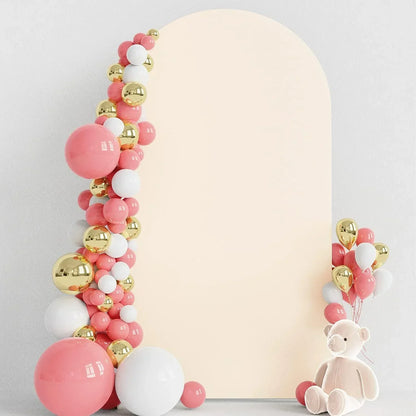 Solid Colours Arch Backdrops Cover Wedding Party Photography Backdrops Photo Kids Birthday Party Table Cover Decoration