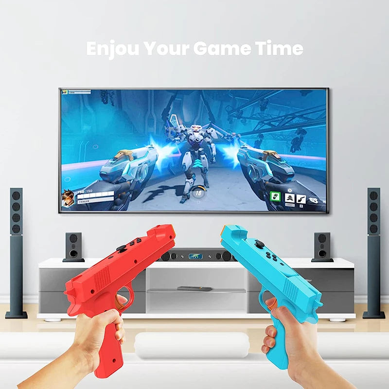 For Nintendo Switch Shooter Hunting Games Gun Controller Compatible For Switch/Switch OLED Left Right Handle Accessories