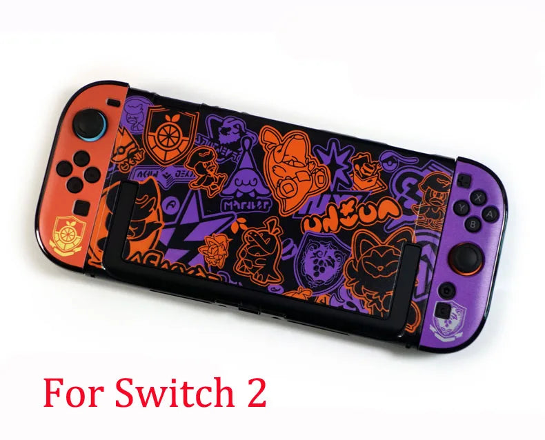 Crystal Clear Hard Case for Nintendo Switch 2, Full Body PC Shell Protector, Front & Back Cover for NS2 Joy-Con Controller