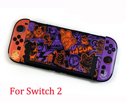 Crystal Clear Hard Case for Nintendo Switch 2, Full Body PC Shell Protector, Front & Back Cover for NS2 Joy-Con Controller