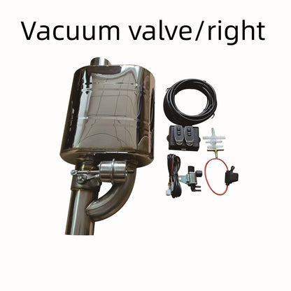 Remote Control Device for Tail Section Variable Sound Exhaust Cut-Off Valve of Automobile Universal Exhaust Valve 51 63 76mm