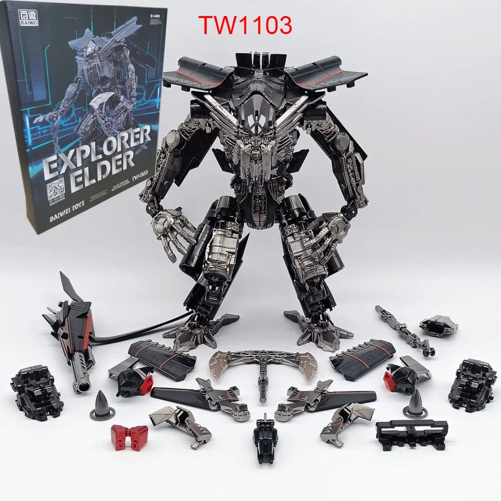 BAIWEI Jetfire TW1103 Transformation Toy Skyfire Complete Version TW1022EX Refined  Optimus Commander Deformation Action Figure