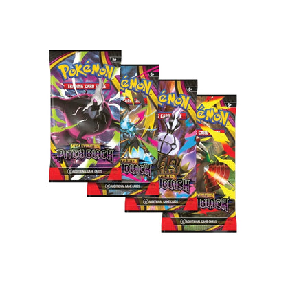 100PCS Pokémon TCG: Mega Evolution-Pitch Black Booster Display Box Prismatic 151 Evolutions English Battle Cards Game Cards