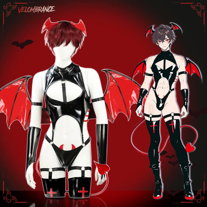 Men's Classic Medieval Halloween Cosplay Costume — Demon, Renaissance, Steampunk, and Medieval-Style Jacket