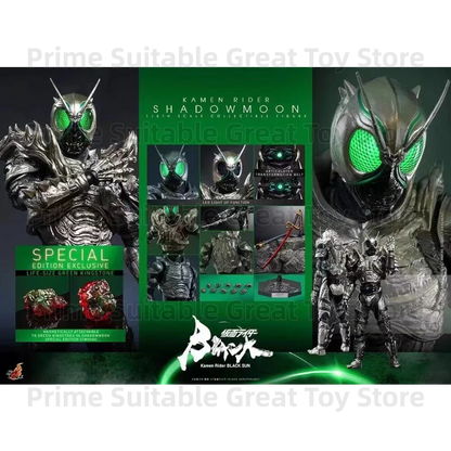 【In Stock】HOTTOYS HT 1/6 Kamen Rider TMS100 Black Sun TMS101 Shadowmoon TMS106 Battle Hopper Motorcycle Gift&Collection