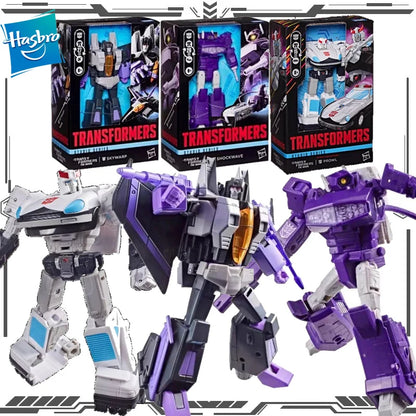Hasbro Original Transformers SS86-27 Skywarp 26 Shockwave 15 Prowl  Bombshell Shrapnel Kickback Collectible Model Ornaments
