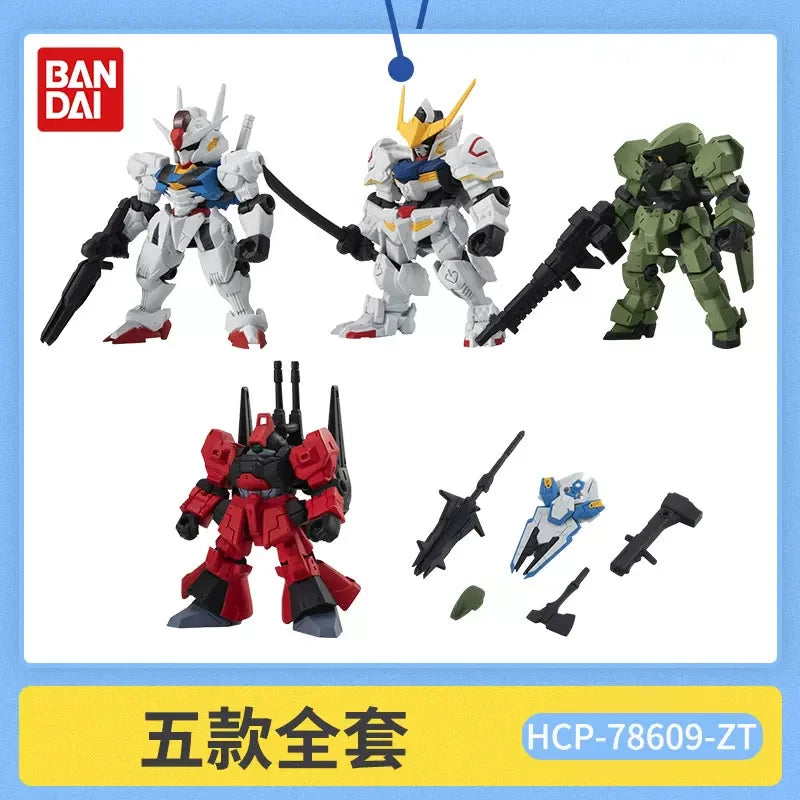 Bandai Gashapon Original Mobile Suit Ensemble (MSE) Gundam RX-78-2 Strike Hi-Nu Wing Astray ZZ Barbatos Assemble Model Kit
