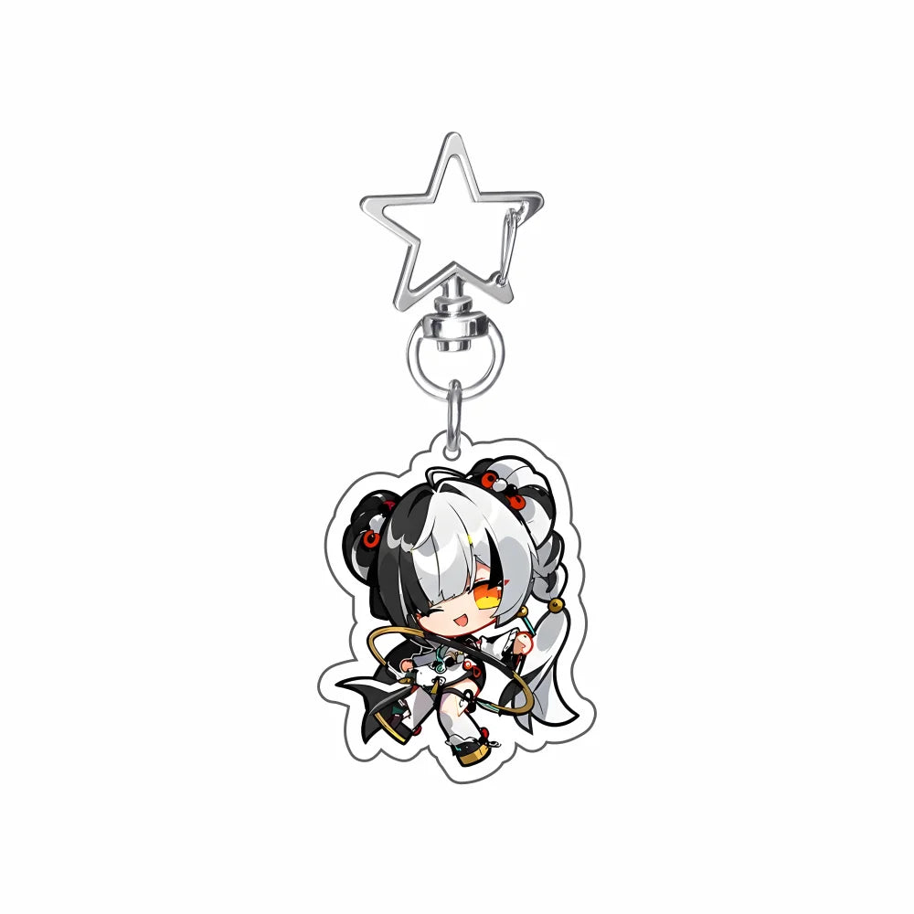 New Hot Game Zenless Zone Zero Keychains Pendant Car Ellen Joe Seth Lowell Jane Doe Von Lycaon Nicole Fans cosplay Gifts