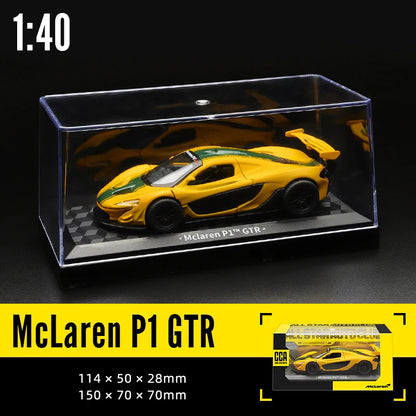 MSZ CCA 1:43 M4 DTM Gulf Station Shell Station McLaren Lamborghini Series Racing Alloy Model Toy Car Casting Pullback Function
