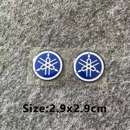 3D Emblem Yamaha Stickers  Logo Decal Gold White Blue Red Sticker