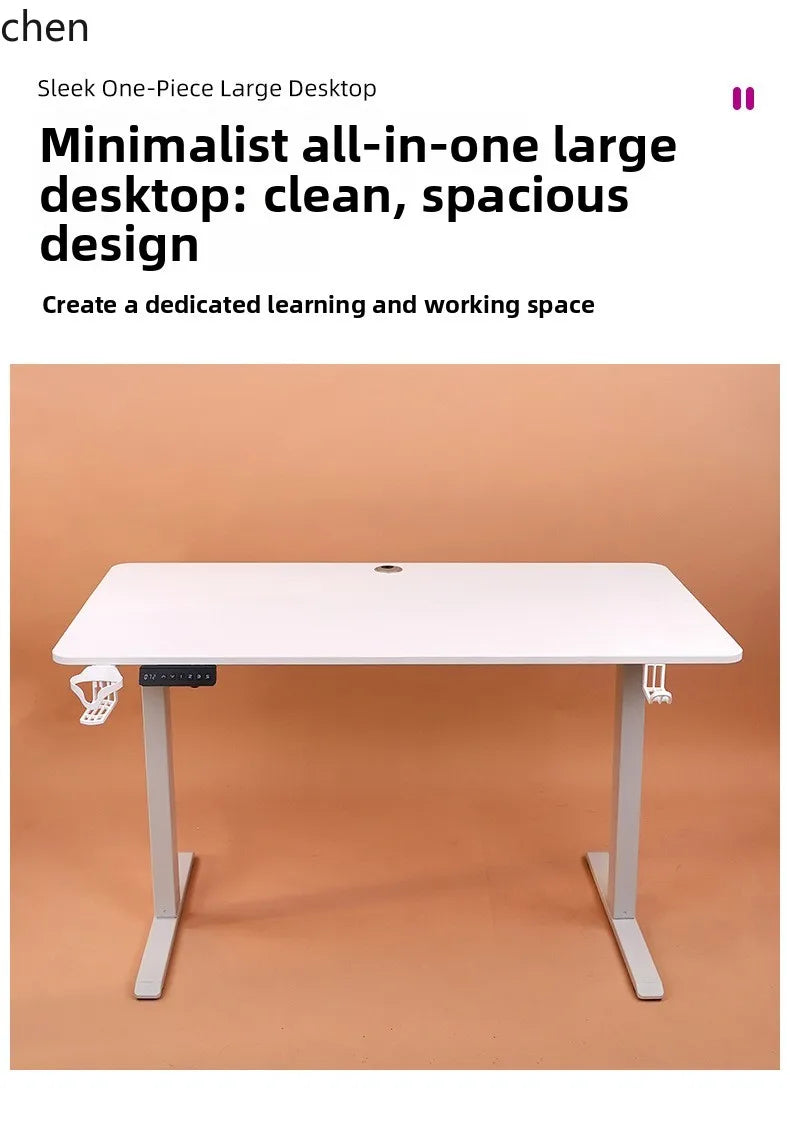Hxl smart electric height adjustable desk - home computer desk, adjustable standing desk, workstation