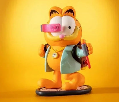 POP MART Garfield Future Fantasy Series Blind Box Guess Bag Mystery Box Toys Doll Cute Anime Figure Ornaments Gift