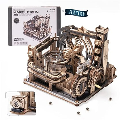 Robotime Marble Track Connecting Component Kit for Marble Night City and Marble Spaceport Marble Run Link Pack for Adult