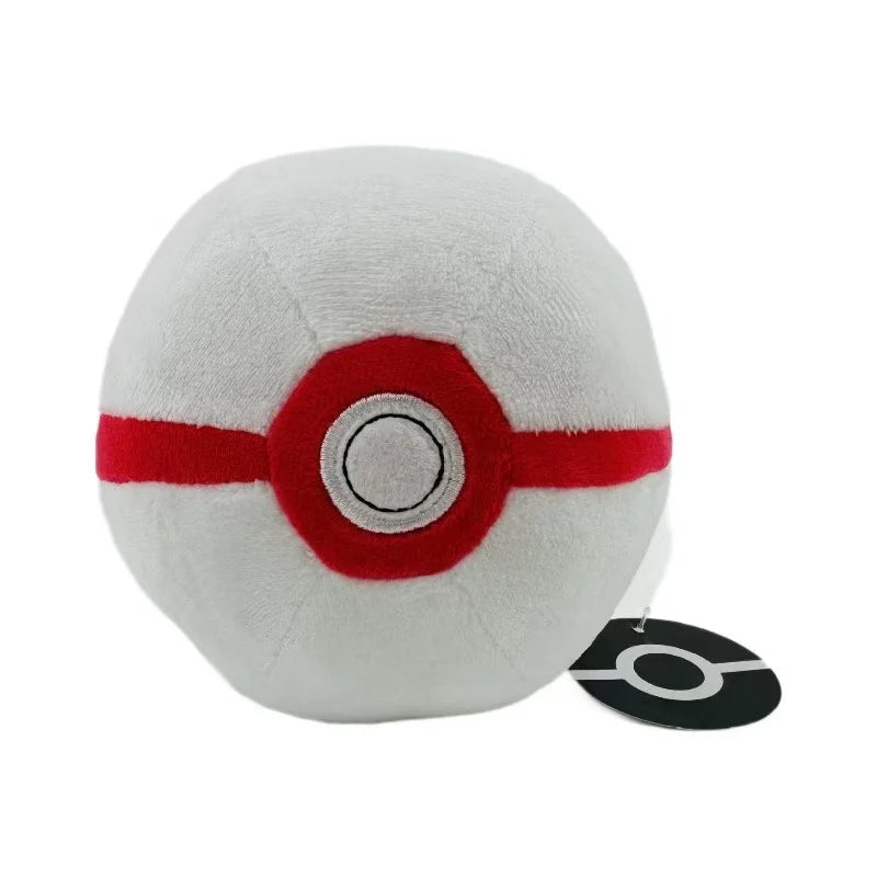 5pcs/set Pokemon Plush Poke Ball Master Ball Great Ball Ultra Ball Premier Ball Stuffed Doll Toys Children Kids Christmas Gifts