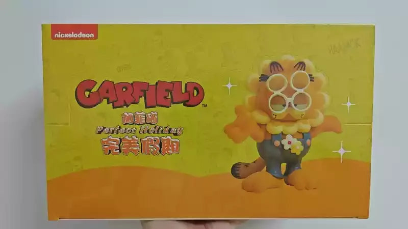 Hot Genuine Garfield Perfect Holiday Series Blind Box Trendy Toy Action Figures Kawaii Mystery Box Decorations Cute Girls' Gifts