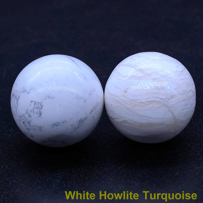 25mm Natural Stone Sphere Healing Crystal Magic Ball Amethyst Rose Quartz feng shui Collectibles energy balance Home Decor