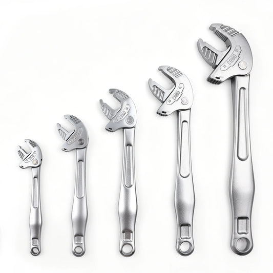 1PC Multifunctional Heavy-Duty Crab Claw Wrench Adjustable Ratchet Wide Jaw Self-Locking Wrench For Home Auto Pipe Manufacture