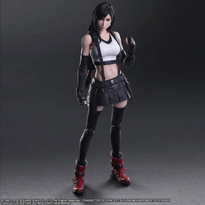 New Anime Game Tifa Lockhart Figurine Figure PVC Model Toys Doll Ornament Fans Gifts