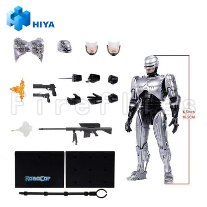1/12 HIYA 6inch Action Figure Exquisite Super Series ROBOCOP 1 Robocop Anime Model Toy