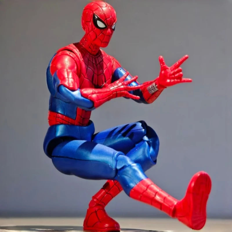 BLOKEES Marvel Building Blocks Champion Class Toy Spider-Man Rocket Raccoon Marc Spector Venom Assembly Model Ornament Gift