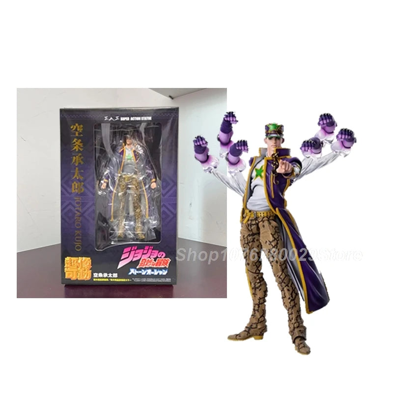17cm Hokuto No Ken Kenshiro Figure Fist Of The North Star Bizarre Adventure Anime Action Figure Jotaro Kujo Collection Model Toy