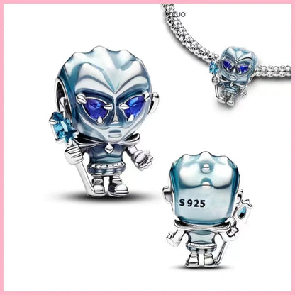 Hot selling 925 sterling silver Disney cartoon wizard charm bead pendant, suitable for original DIY bracelet, women's birthday