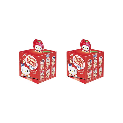 Cartoon Hello Kitty Apple Party Series Paste Cute And Interesting Beans Blind Box Computer Decoration Toys Mystery Box Fun Gifts