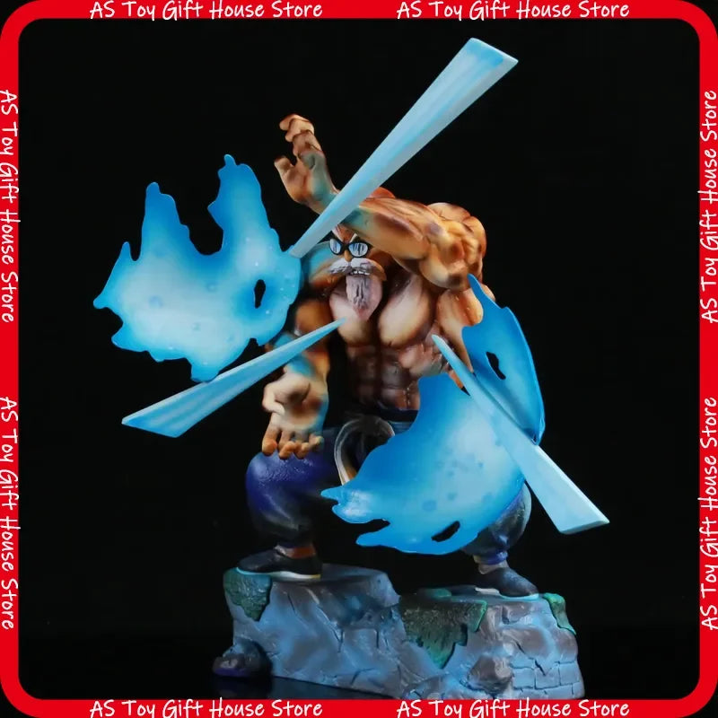 26cm Dragon Ball New Hot Sell Anime Kame Sennin Kamehameha Change Head Action Figures Pvc Statue Collection Model Toys Gifts