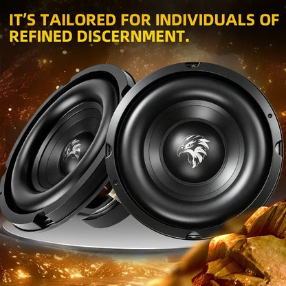 1pcs 6.5 Inch Car Subwoofer 1000W Stereo Mid Bass Car Speakers For High Fidelity Modification Multimedia Home Theater Car Audio