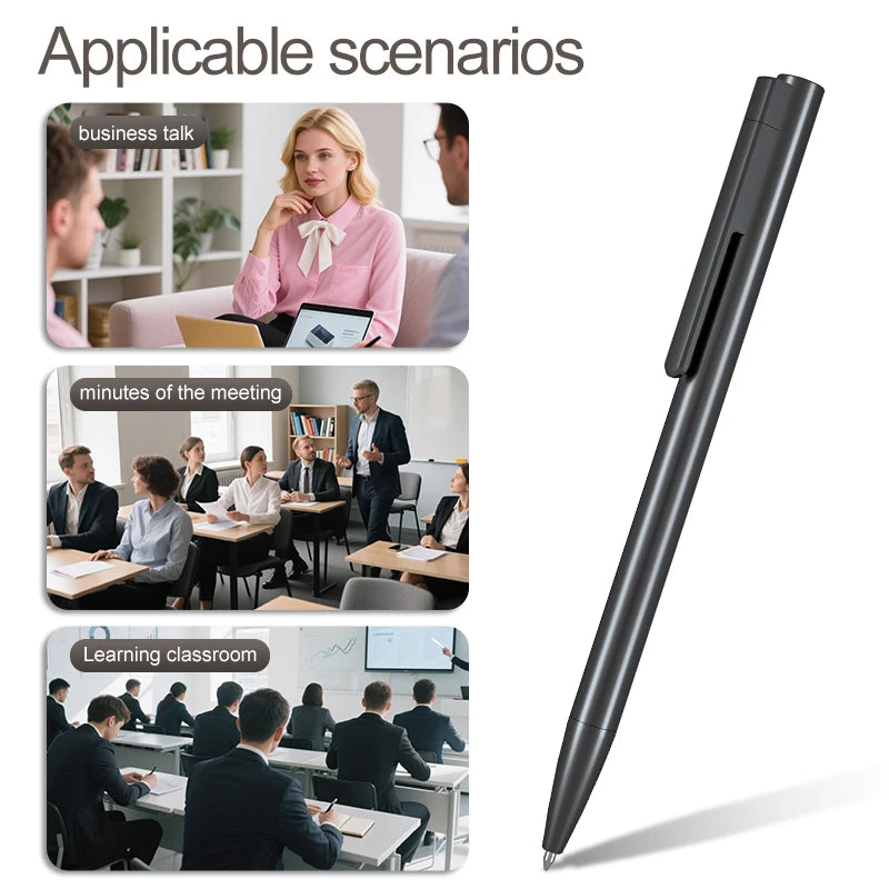 Voice Recorder Professional Recording Pen Voice Recorder Sound Recorder Intelligent Noise Reduction Auto Easy to Use 16G 32G 64G