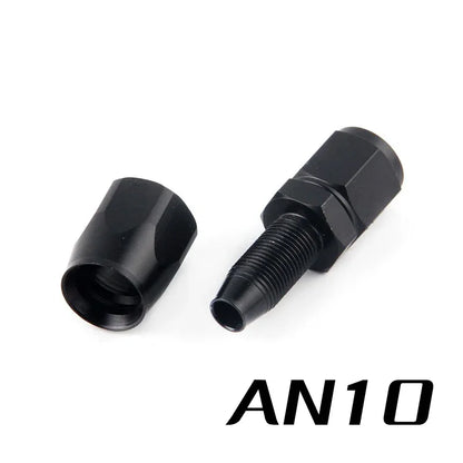 Broyear High Quality Aluminum AN4 6 8 10 Forged Type Swivel Hose End Fitting Adapter Oil Cooler Fuel Line Straight, 90 Degree