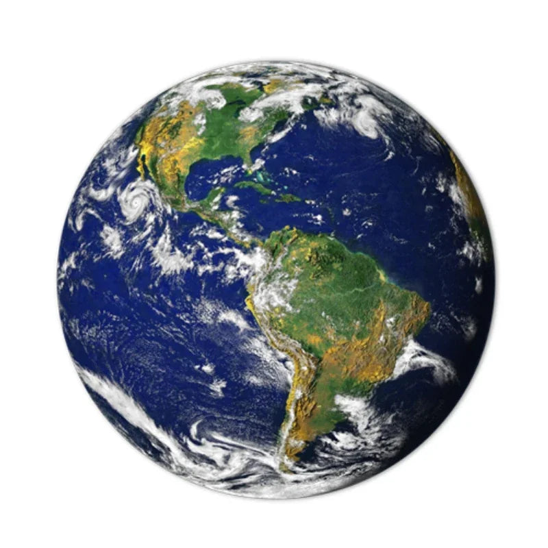 Diameter 68cm Round Puzzle 1000 Pieces Jigsaw Puzzles The Earth Famous Paintings Series Learning Education Craft Toys Gifts