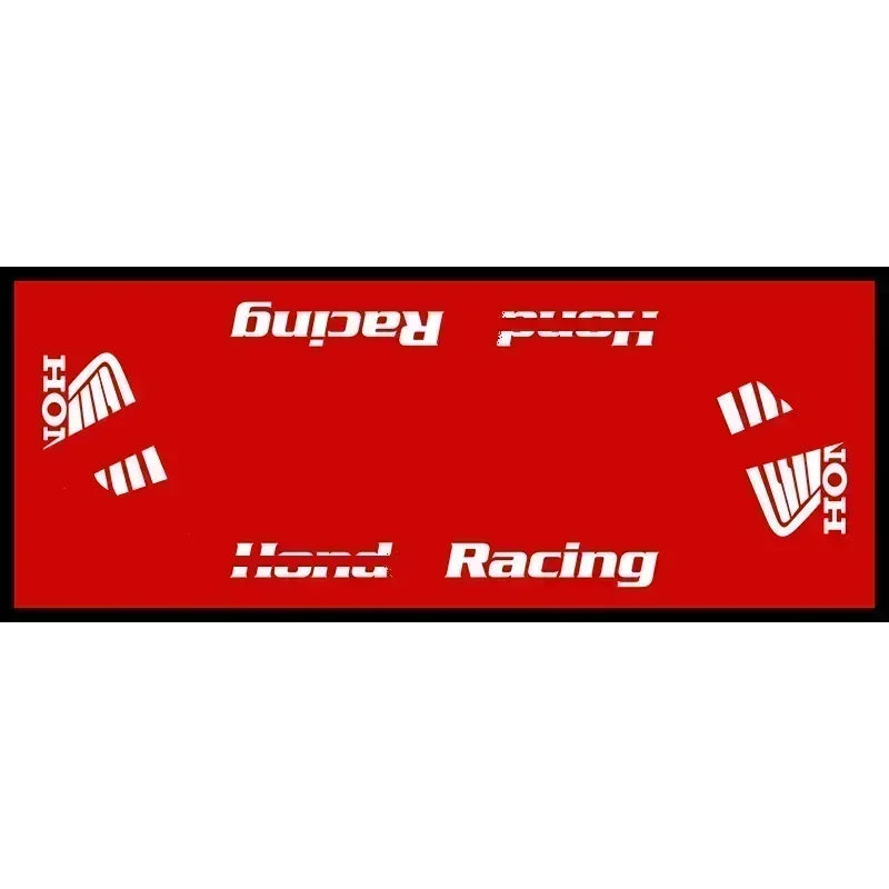 Crystal Velvet Motorcycle Display Carpet Racing Electric Vehicle Mat Garage Anti-slip Floor Decoration Customized Parking Rug
