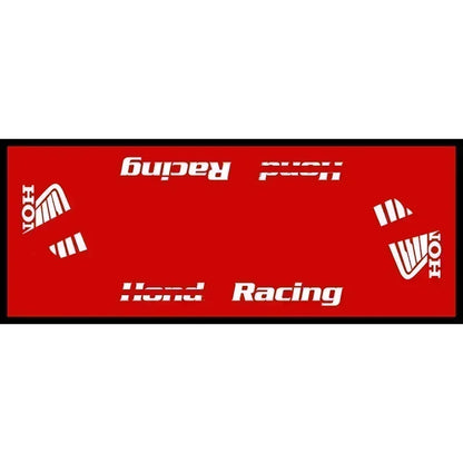 Crystal Velvet Motorcycle Display Carpet Racing Electric Vehicle Mat Garage Anti-slip Floor Decoration Customized Parking Rug
