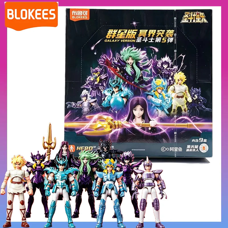 In Stock Blokees Saint Seiya Galaxy Version Vol.5 Hades Invasion Model Kits