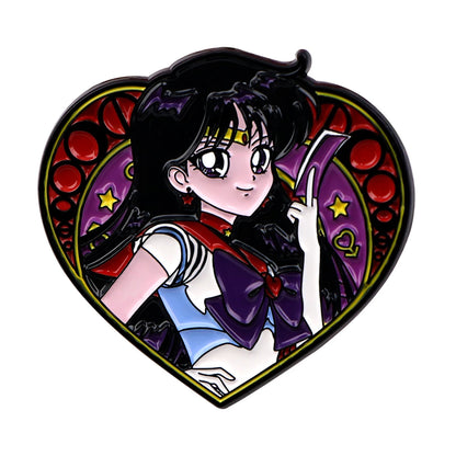 Manga Enamel Pin Anime Characters Badges on Backpack Brooches for Women Men Lapel Pins Cosplay Accessories  Gifts