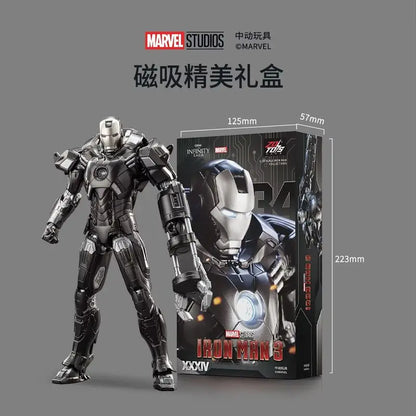Zd Toys Marvel Iron Man Mk34 Action Figure Movable Joints Collectible Model Desktop Decoration Gift For Men