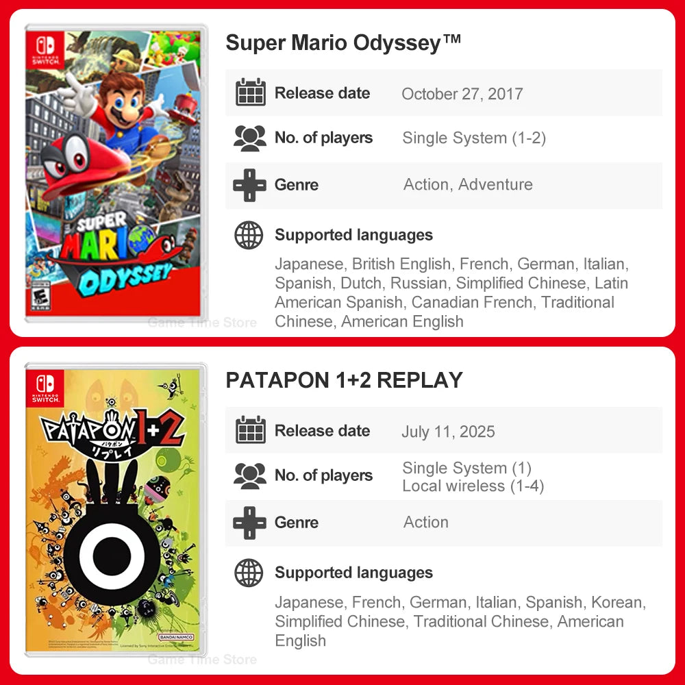 Mexico Top Selling Games Nintendo Switch Games Pokemon Legends ZA Super Mario Galaxy 1+2 GTA Super Mario Odyssey Mario Golf