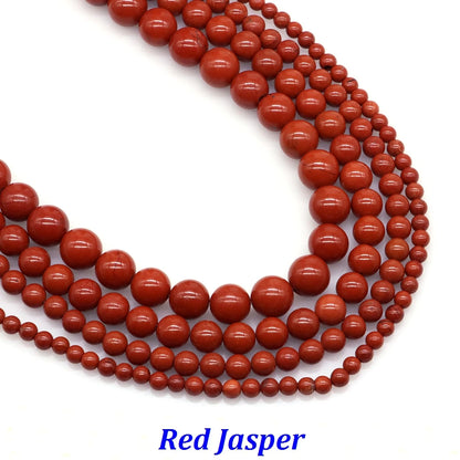 Natural Stone 4 6 8 10mm Round Leopardskin Jaspers Stone Spacer Loose Bead For Jewelry Making DIY Bracelet Needlework Accessorie
