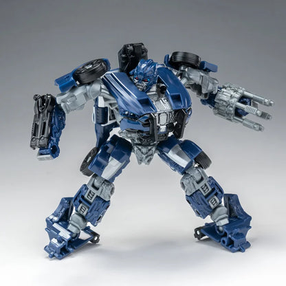 New Transformable Robot FD02 Barricade Action Figure Movie Version Deformation Police Car Robot Model Toy Desktop Ornament Gift