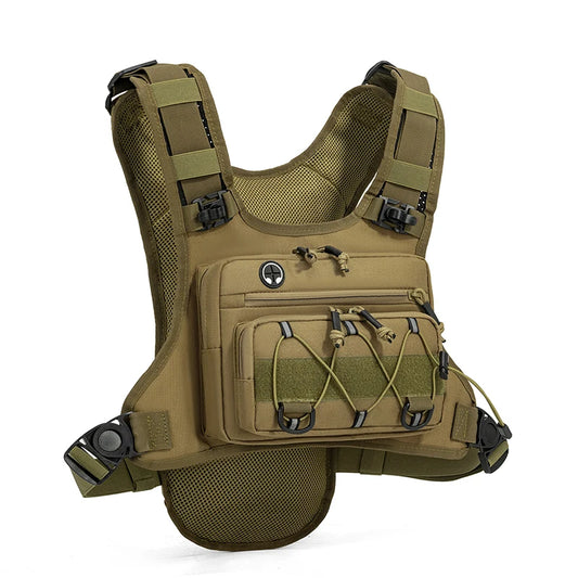 Running Chest Pack Outdoor Sports Vest Backpack For Hiking Race Marathon Bag Men Women Sports Tactical Pouch Camping Backpack