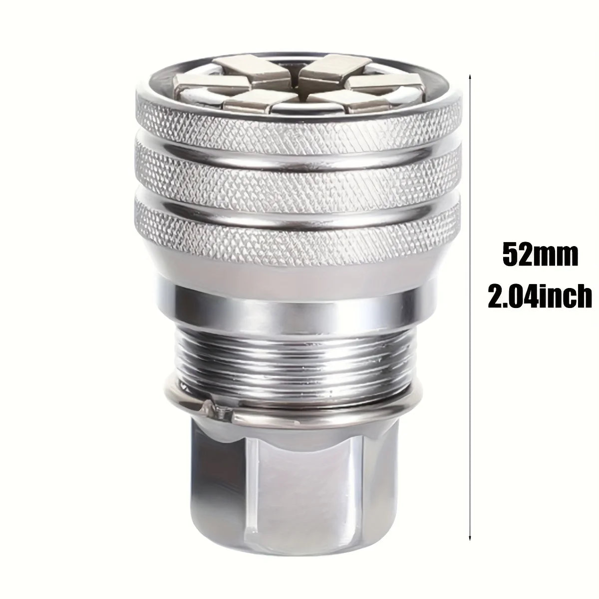 Universal Multifunctional Wrench Socket Sleeve Converter for 3/8" Drive Wrench, 10-19mm Adjustable Socket Adapter Wrench