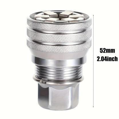 Universal Multifunctional Wrench Socket Sleeve Converter for 3/8" Drive Wrench, 10-19mm Adjustable Socket Adapter Wrench