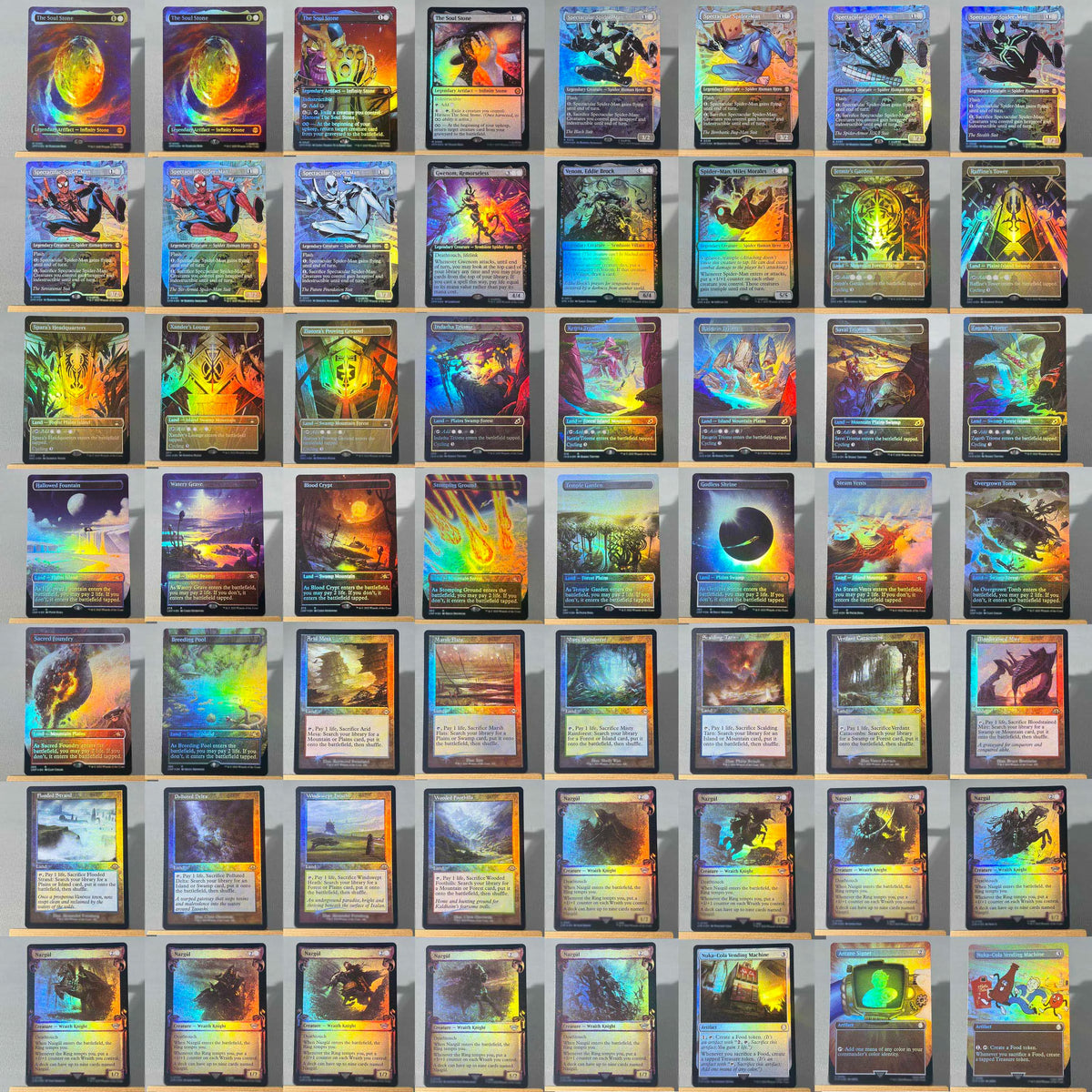 Tcg Proxy Cards Custom 56-Card Proxy Deck Set–High Quality The One Ring Complete Tabletop Strategy Card Set