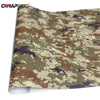 Digital Camouflage Film Waterproof Automotive Vinyl Car Wrap Wrapping Tools Vehicle Decoration Car Tuning Accessories Covering
